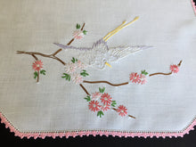 Load image into Gallery viewer, Australian Vintage Hand Embroidered Floral Duchess / Dressing Table Doily Set (3 Piece)