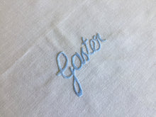 Load image into Gallery viewer, Edwardian Antique Hand Embroidered Oblong Doily