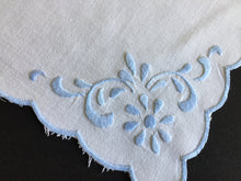 Load image into Gallery viewer, Edwardian Antique Hand Embroidered Oblong Doily