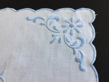 Load image into Gallery viewer, Edwardian Antique Hand Embroidered Oblong Doily