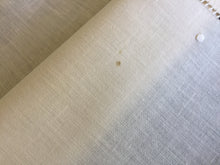 Load image into Gallery viewer, Antique Hand Embroidered Small Beige Linen Table Runner with Bow Pattern