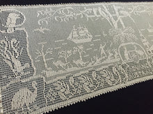Load image into Gallery viewer, Mary Card Designed 1934 Australian Souvenir of the Centenary Table Runner/Sideboard Cloth
