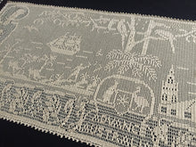 Load image into Gallery viewer, Mary Card Designed 1934 Australian Souvenir of the Centenary Table Runner/Sideboard Cloth