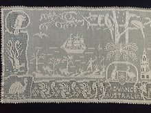 Load image into Gallery viewer, Mary Card Designed 1934 Australian Souvenir of the Centenary Table Runner/Sideboard Cloth