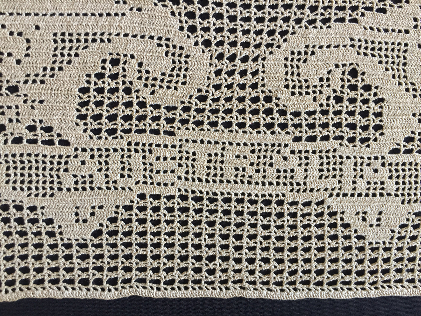 Mary Card Designed 1934 Australian Souvenir of the Centenary Table Runner/Sideboard Cloth