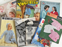 Load image into Gallery viewer, Vintage Knitting and Crochet Pattern Magazines: Patons, Paragon, Sirdar: Babies, Kids and Tweens knitwear, soft toys