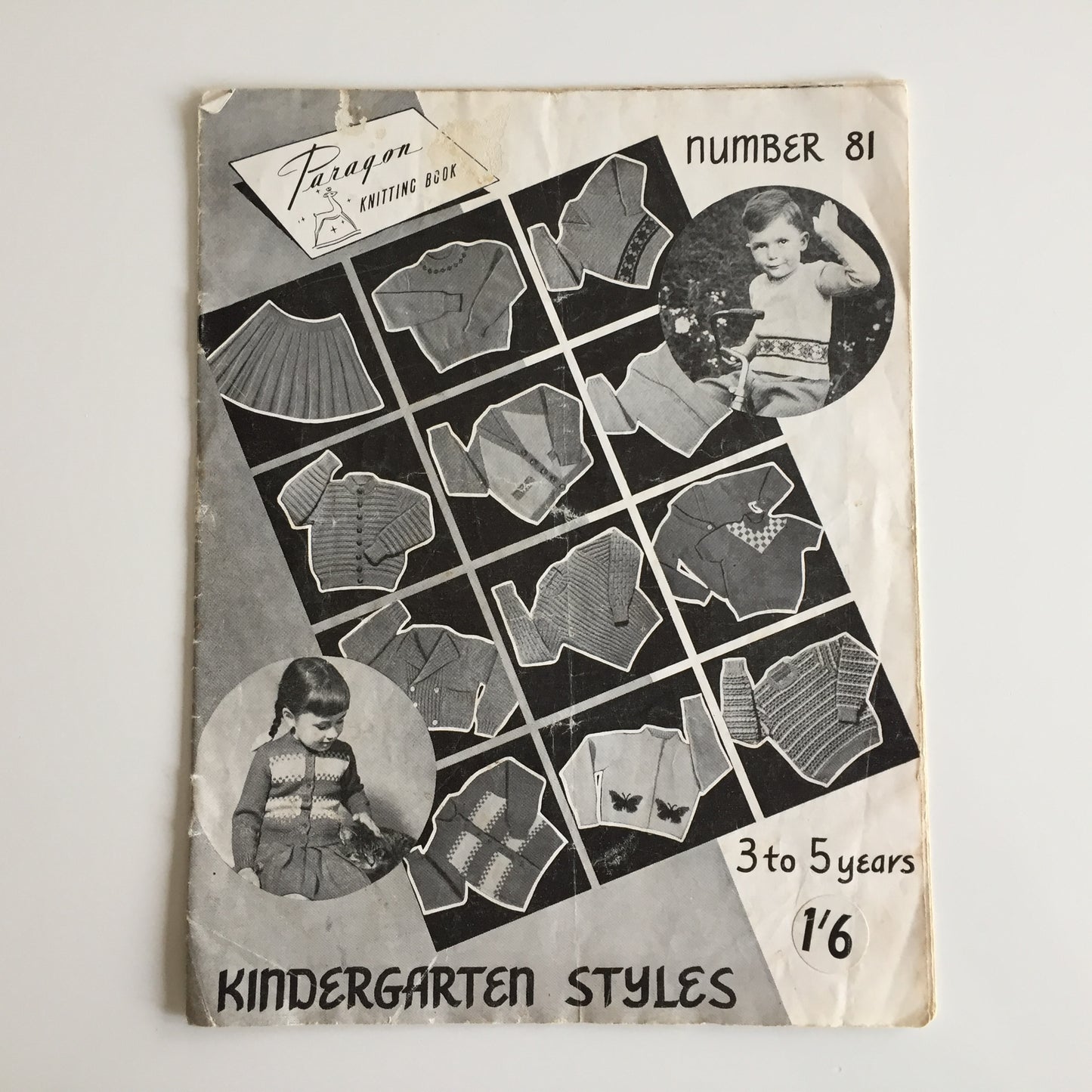 Vintage Knitting and Crochet Pattern Magazines: Patons, Paragon, Sirdar: Babies, Kids and Tweens knitwear, soft toys