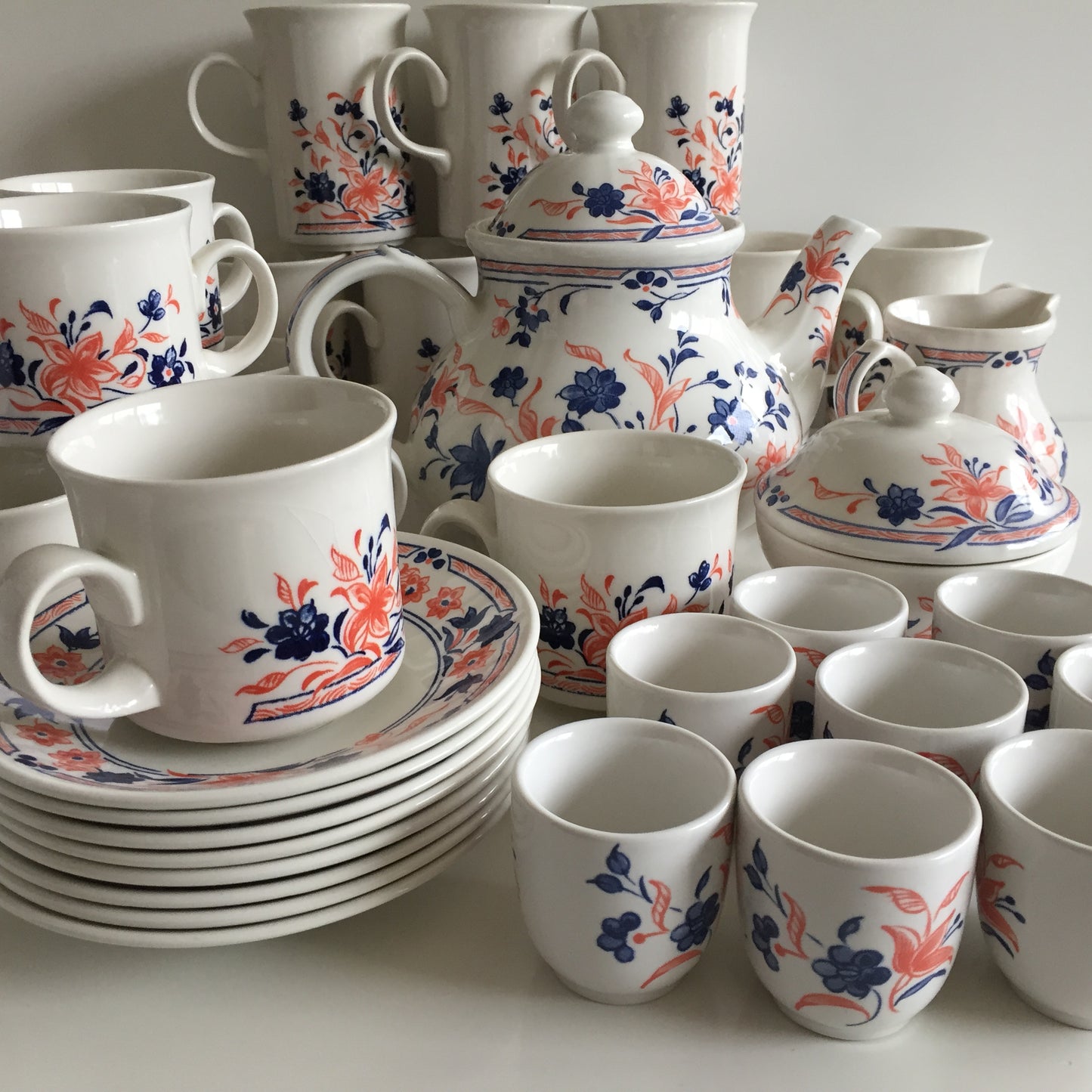 Churchill "IMARI" Pattern Breakfast Set Replacements: Teapot, Cups, Mugs, Saucers, Creamer, Sugar Bowl