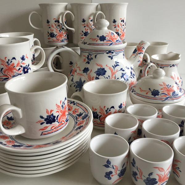 Churchill "IMARI" Pattern Breakfast Set Replacements: Teapot, Cups, Mugs, Saucers, Creamer, Sugar Bowl