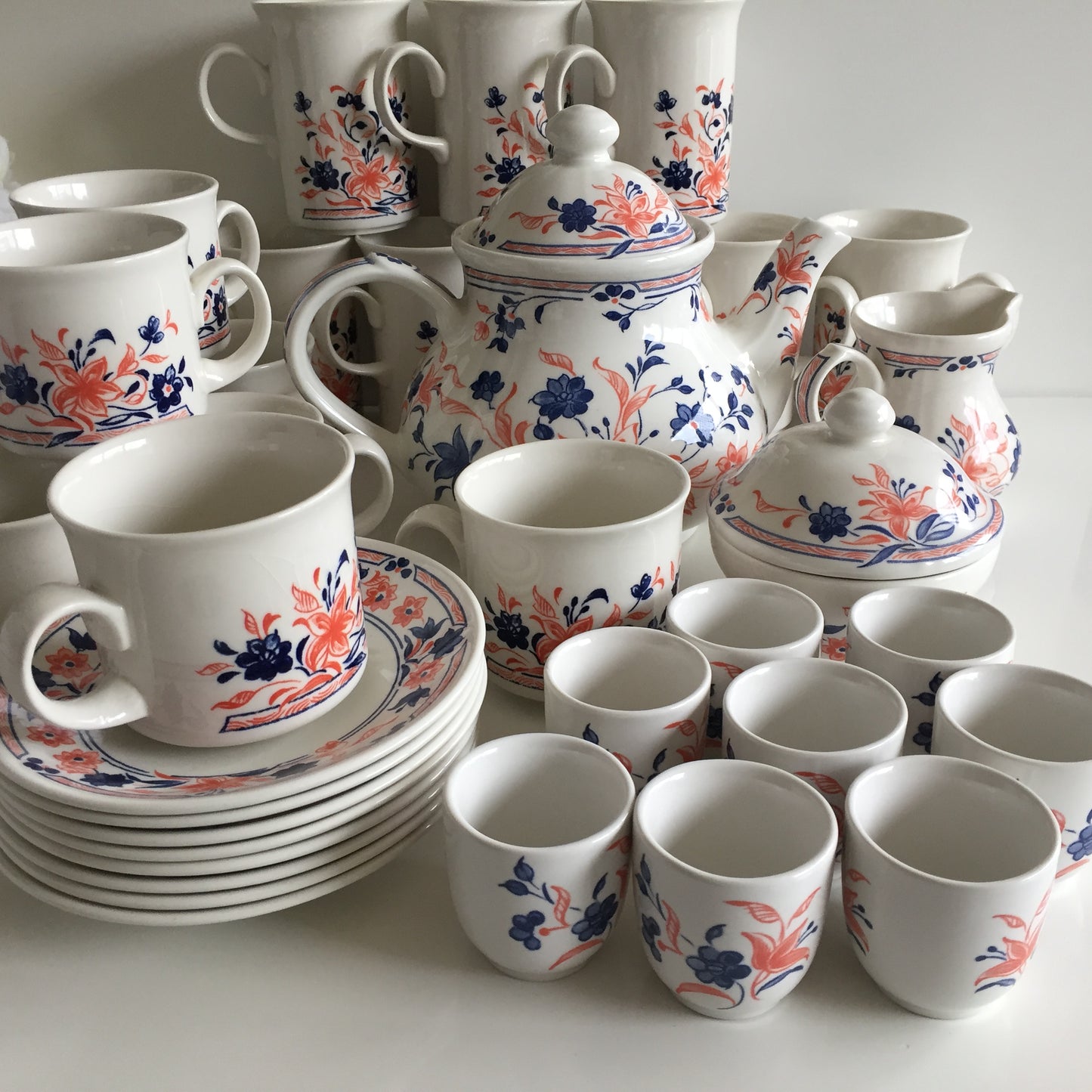 Churchill "IMARI" Pattern Breakfast Set Replacements: Teapot, Cups, Mugs, Saucers, Creamer, Sugar Bowl