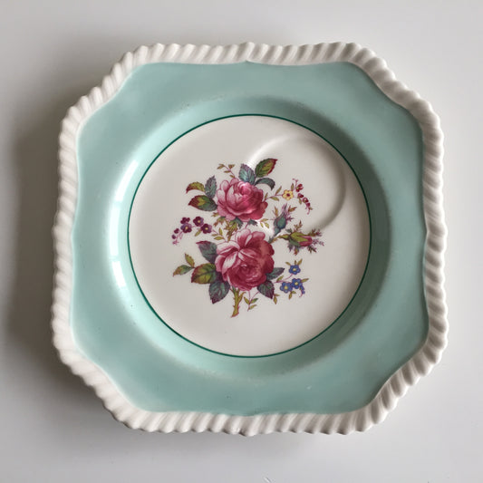 Johnson Brothers Old English WindsorWare JB21 Light Blue Tennis Saucer