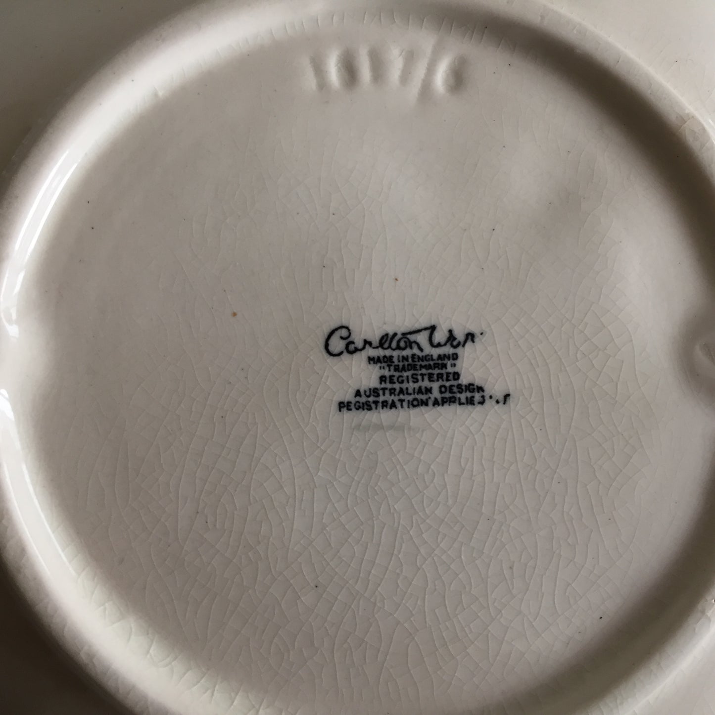 Carlton Ware Apple Blossom 1950s English Vintage Serving Dish