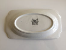 Load image into Gallery viewer, Wood &amp; Sons Vintage Sandwich / Cake / Trinket Tray Yellow Rose Pattern