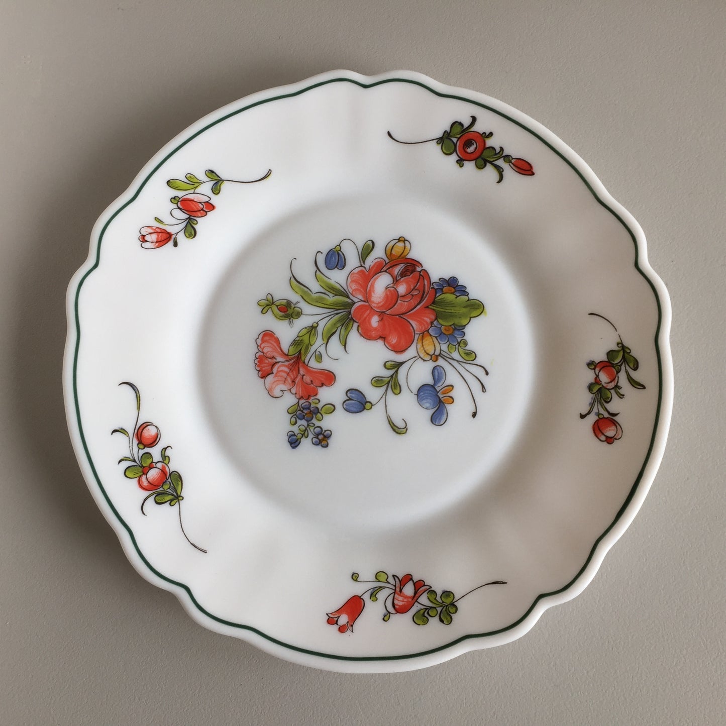 Vintage Arcopal France Tea Set "Ronsard / Provincial Floral" 20 pcs for 6 People