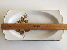 Load image into Gallery viewer, Wood &amp; Sons Vintage Sandwich / Cake / Trinket Tray Yellow Rose Pattern