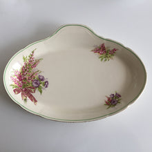 Load image into Gallery viewer, Vintage Alfred Meakin Braemar Scottish Heather Pattern Sandwich Tray