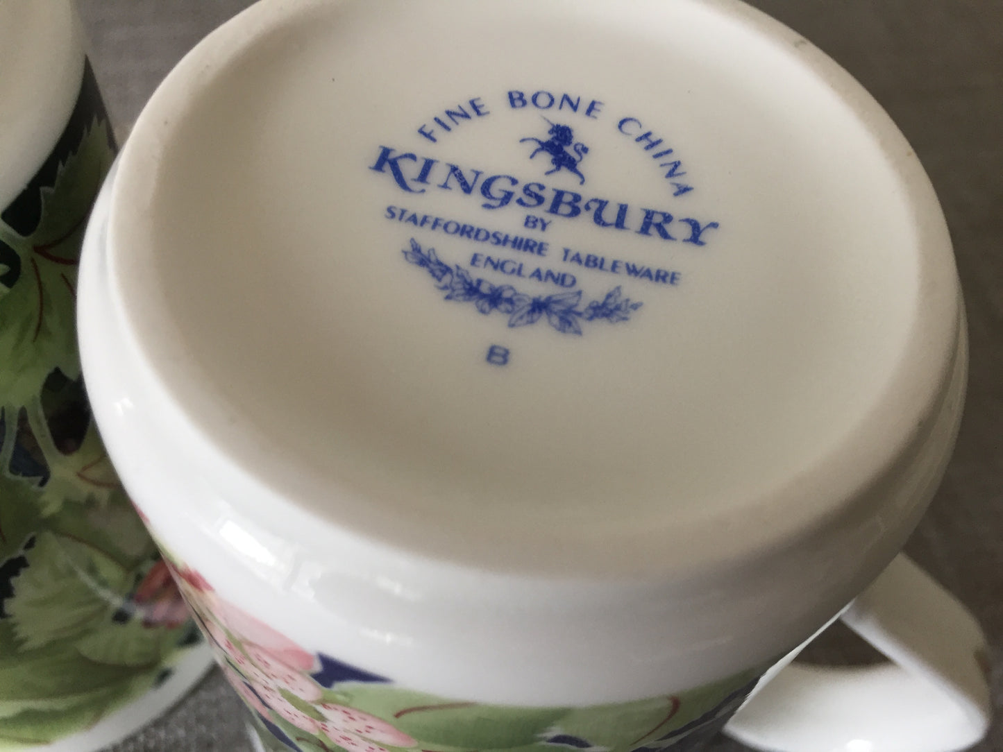 Fresh Fruit Themed Curated Ceramic Collection: Mugs, Plates Vintage European