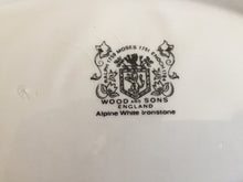 Load image into Gallery viewer, Wood &amp; Sons Vintage Sandwich / Cake / Trinket Tray Yellow Rose Pattern