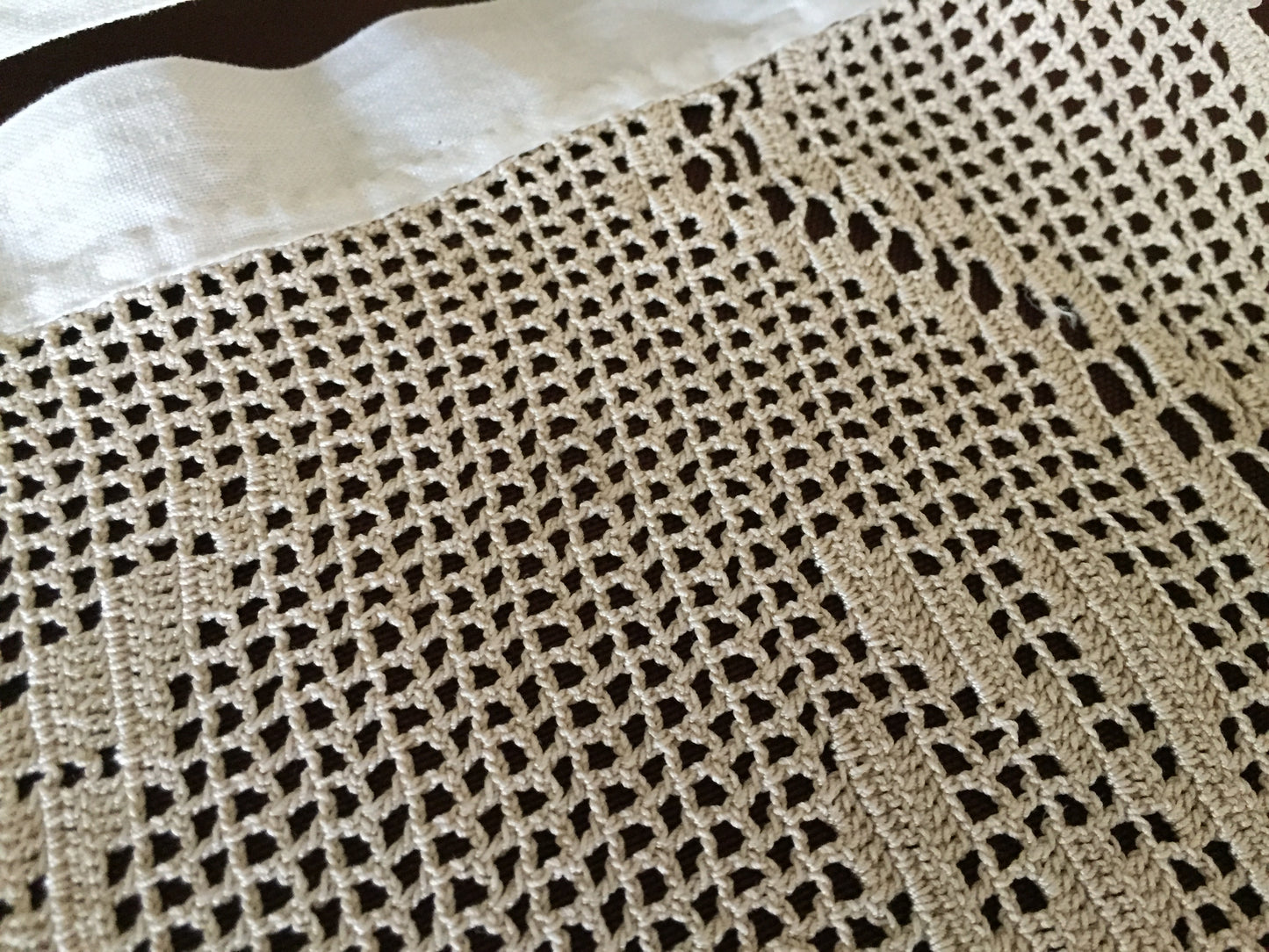 Mary Card Designed " DEEP CHURCH (Ecclesiastical) LACE" Altar Cloth (1926) Very Rare Vintage Collectors Item