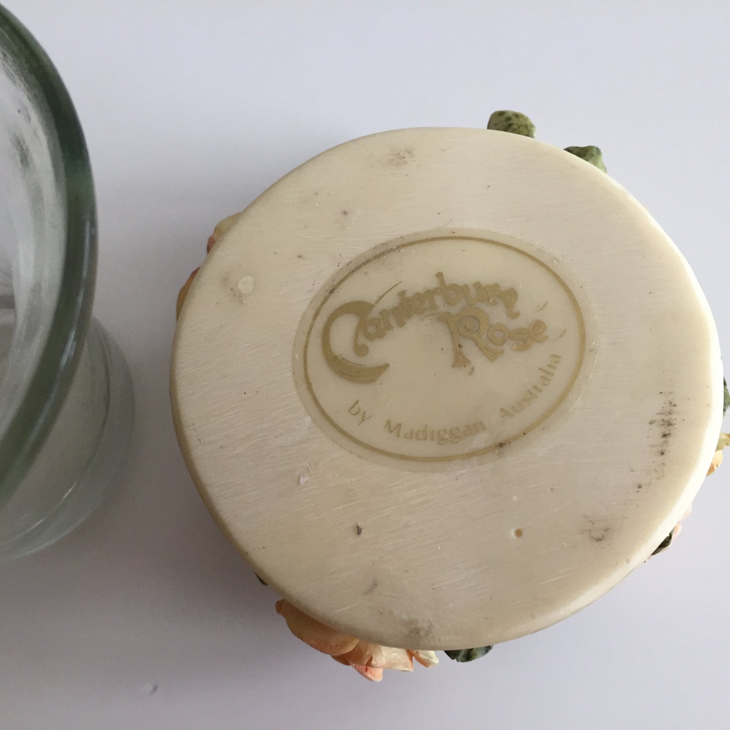 Canterbury Rose by Madiggan Australia Vintage Tea Light Candle Holder