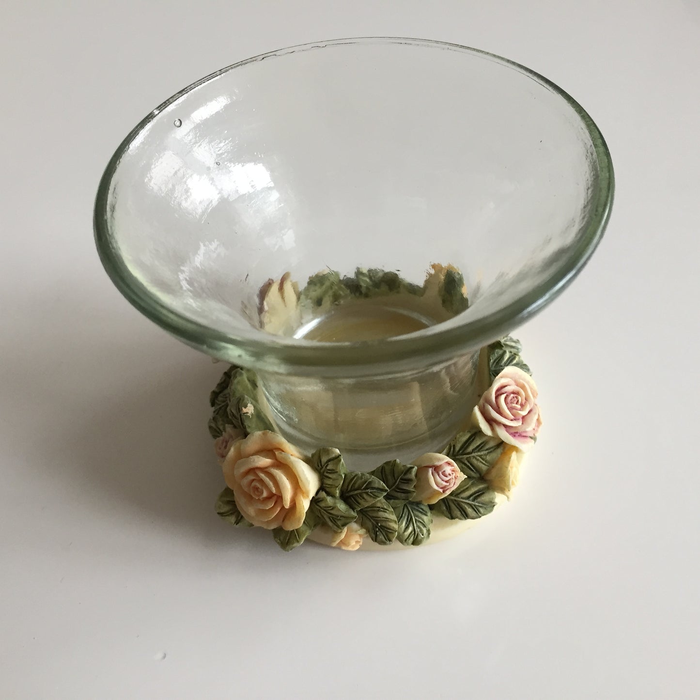 Canterbury Rose by Madiggan Australia Vintage Tea Light Candle Holder