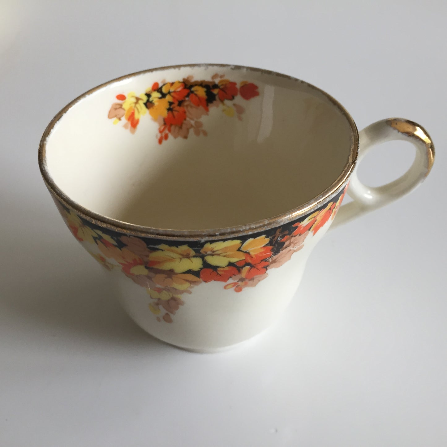 Grindley Vintage Creampetal Autumn Leaves Pattern Dinner Set of 20 Pcs