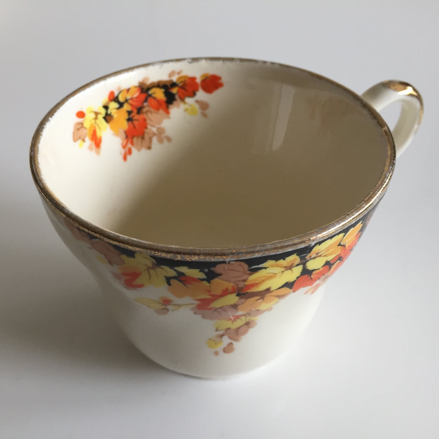 Grindley Vintage Creampetal Autumn Leaves Pattern Dinner Set of 20 Pcs