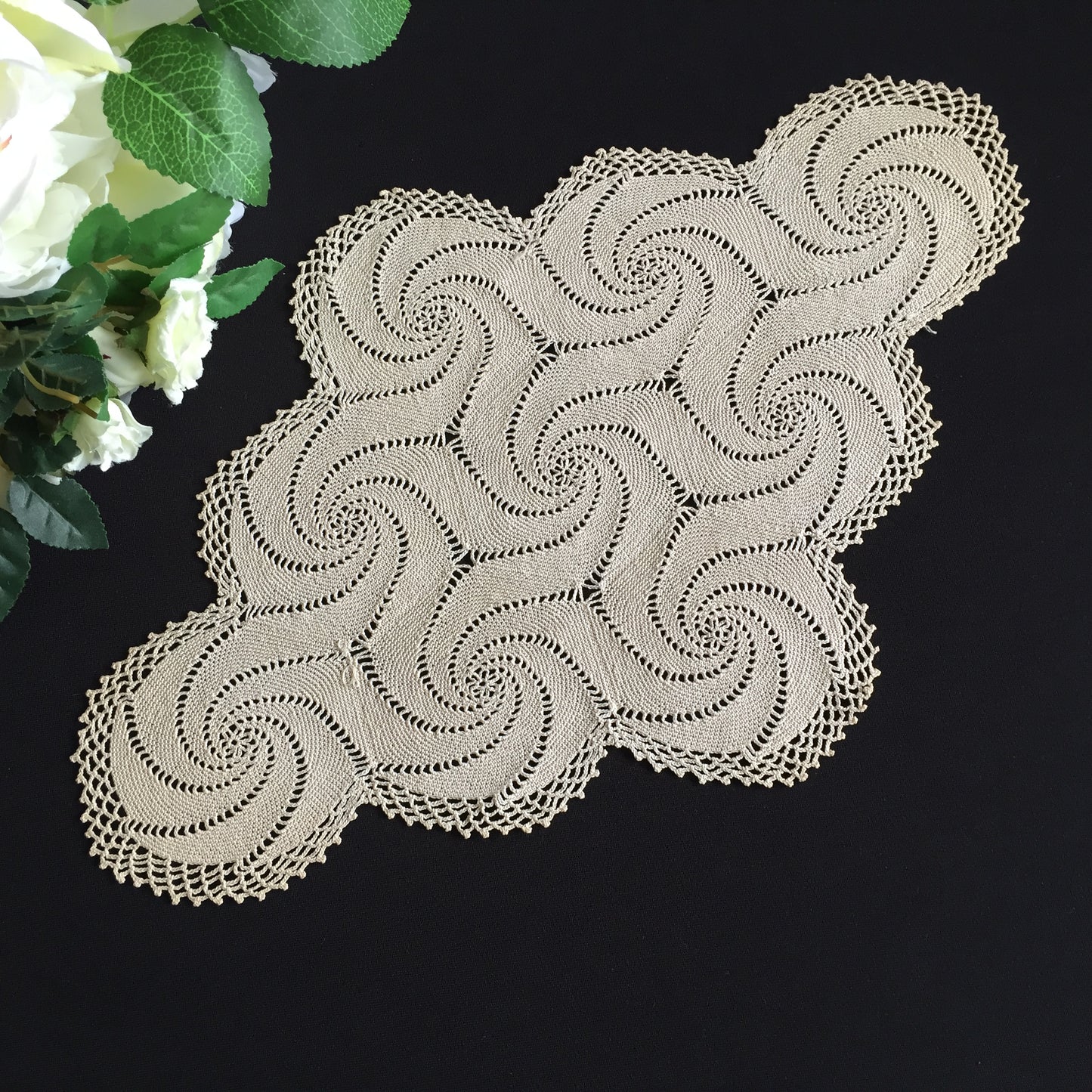 Curated Eclectic Selection of Cotton Lace  Doilies | Vintage Handmade