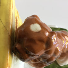 Load image into Gallery viewer, Vintage Ceramic Book End with Dog Figurine