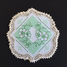 Load image into Gallery viewer, Australian Vintage Hand Embroidered Linen Doily