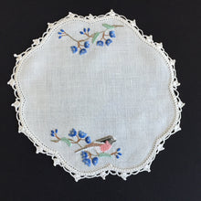Load image into Gallery viewer, Australian Vintage Hand Embroidered Linen Doily