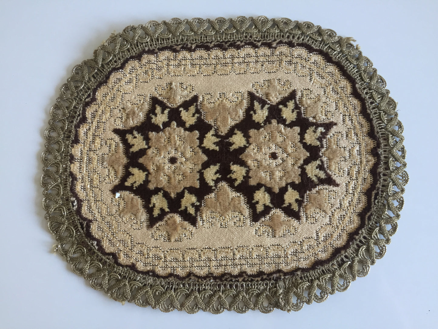 Assorted Mid Century Woven Tapestry Table Rugs