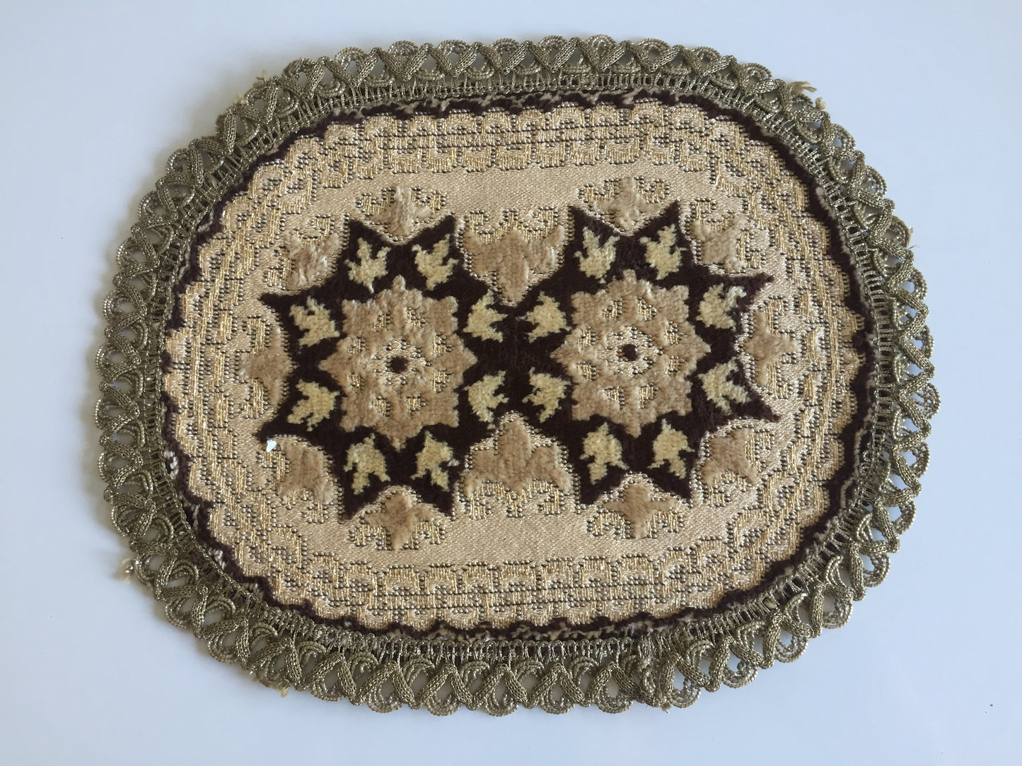 Assorted Mid Century Woven Tapestry Table Rugs