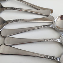 Load image into Gallery viewer, Stainless Steel Vintage Flatware Set of 6 Grosvenor Soup Spoons