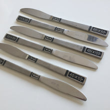 Load image into Gallery viewer, Stainless Steel Vintage Flatware Set of 6 Wiltshire Dinner Knives