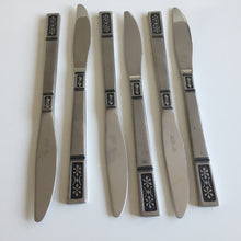 Load image into Gallery viewer, Stainless Steel Vintage Flatware Set of 6 Wiltshire Dinner Knives