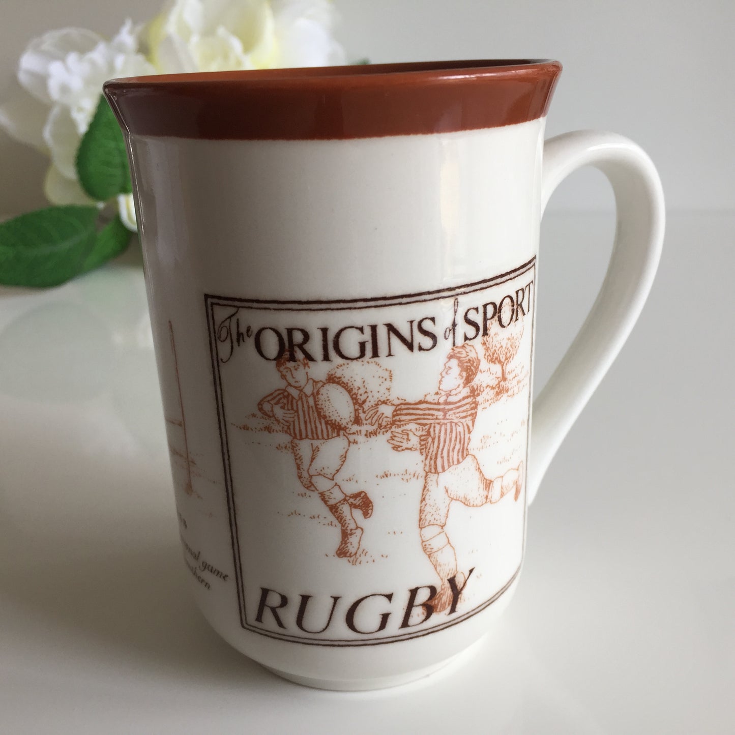 Alan Davidson Collection Origins of Sport Cup| Coffee Mug| Rugby | Cricket | Golf