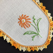 Load image into Gallery viewer, Australian Vintage Hand Embroidered Sandwich Doily