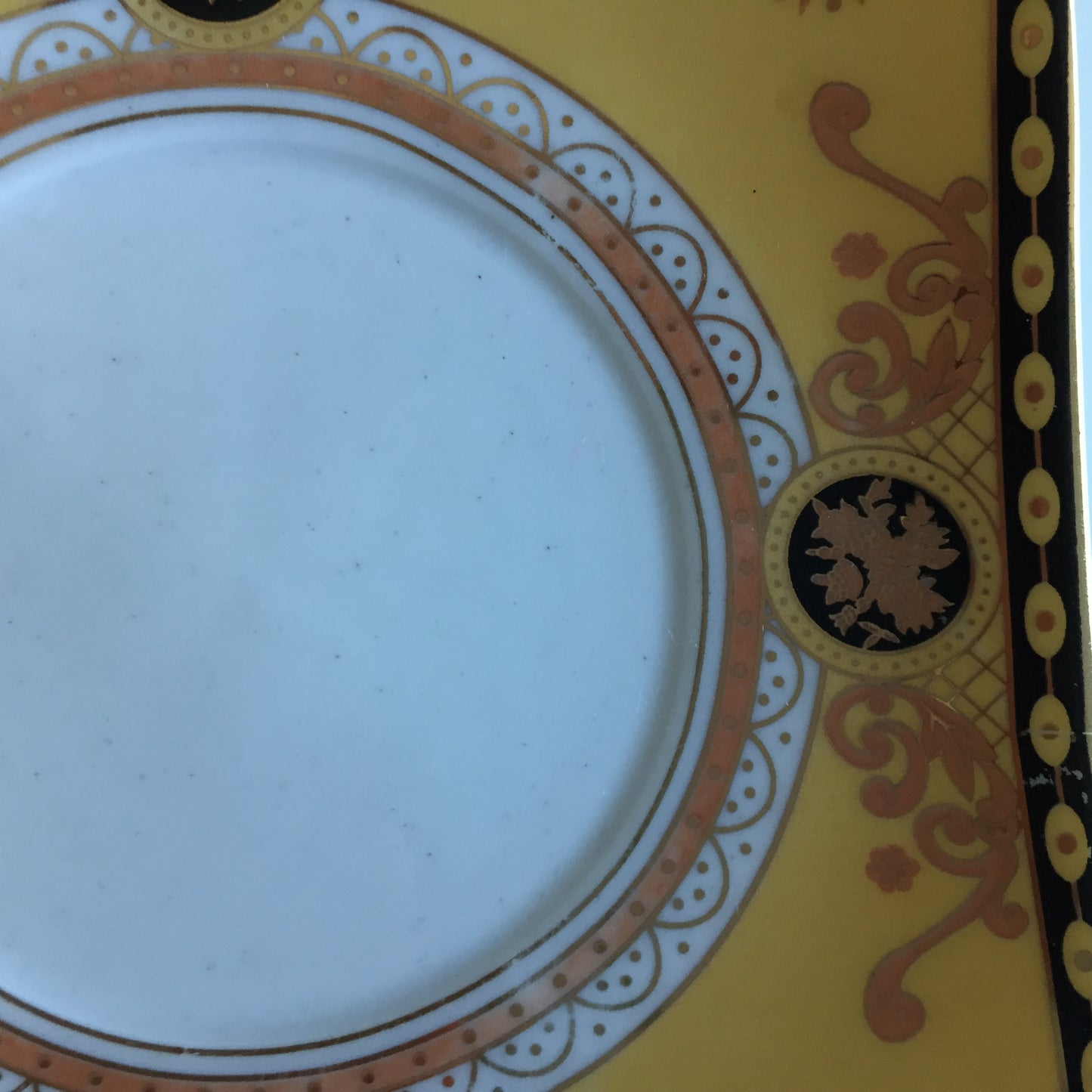 Vintage Milano Collection Fine Porcelain 24CT Gold Ring Dish, Coffee Saucer