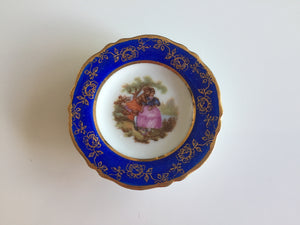 LIMOGES Fragonard Miniature Collectible Dish