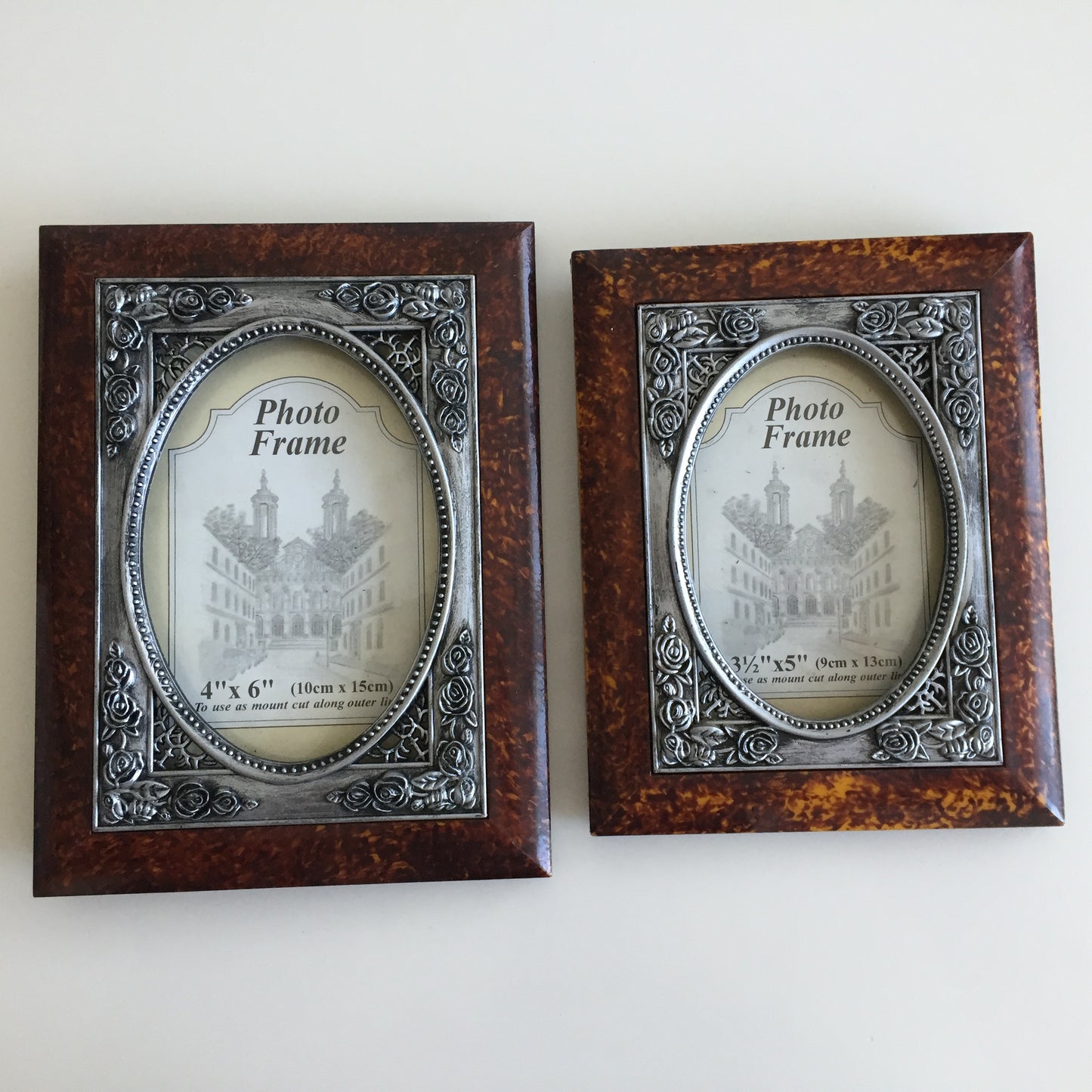 Victorian Style Floral Photo Frame Wall | Tabletop