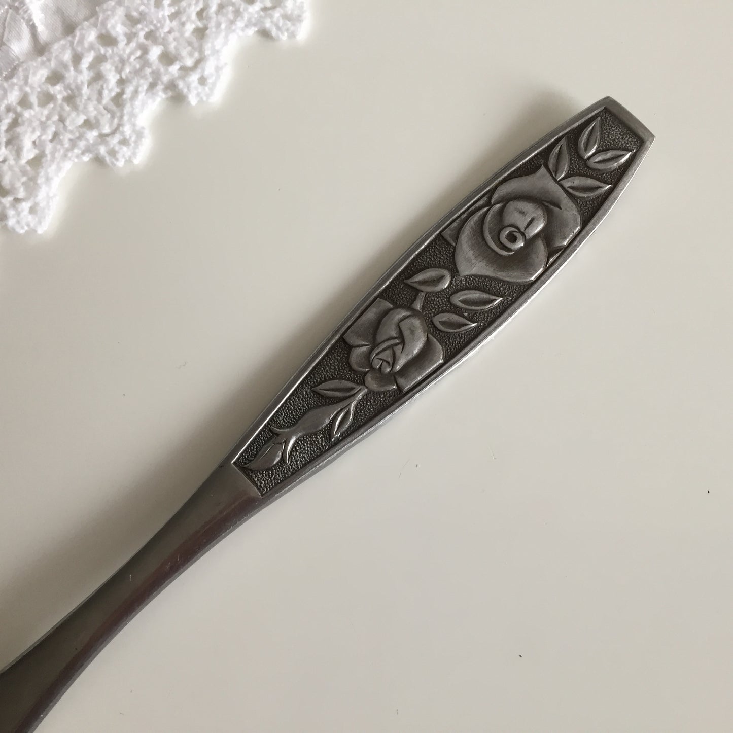 Japanese Vintage Stainless Steel Pastry Server Spatula | Cake Lifter
