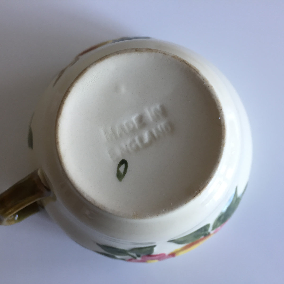 Johnson Brothers Peach Blossom Pattern Mid-century Vintage Plate or Teacup