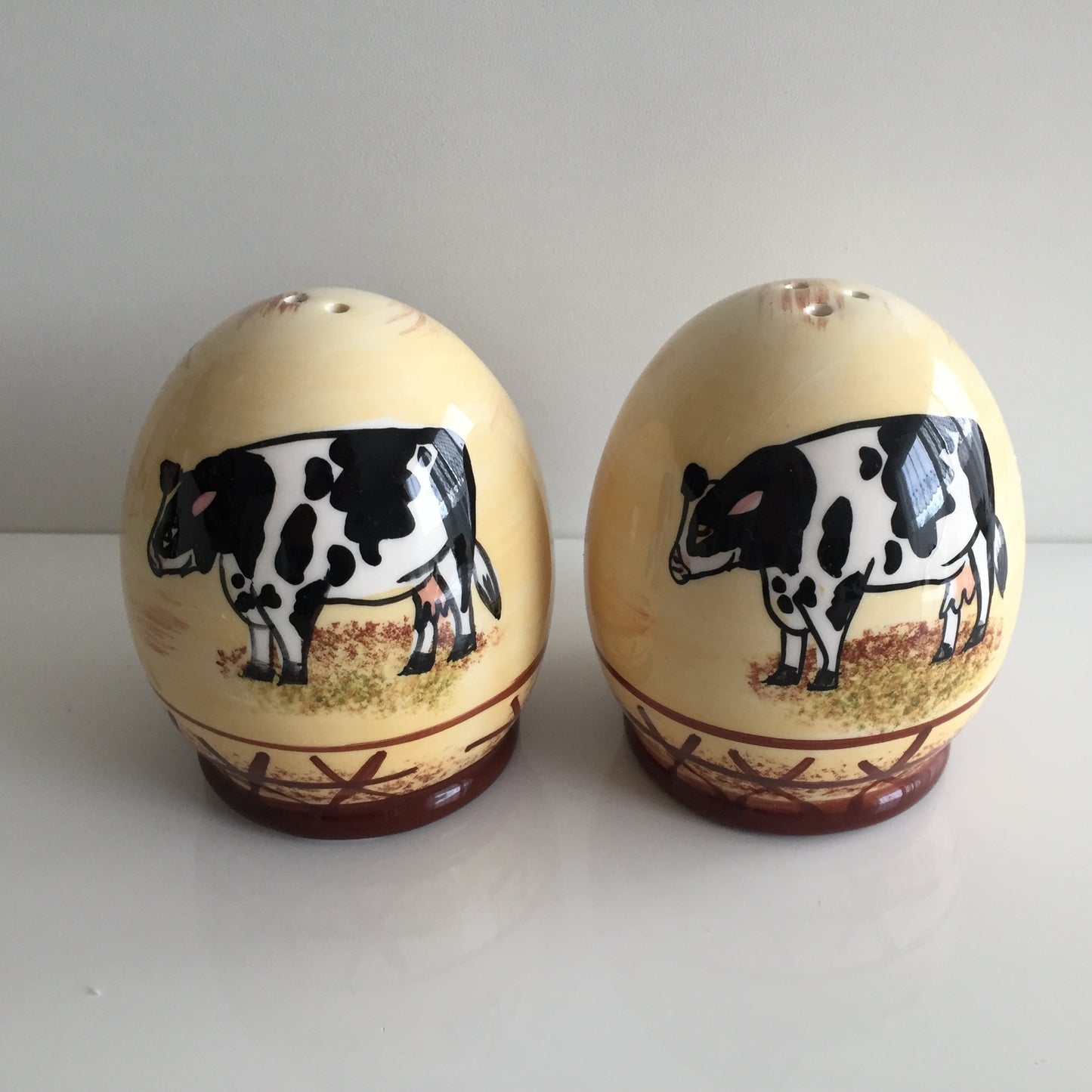 Country Kitchen Hand Painted Ceramics | Rooster | Farmyard Design