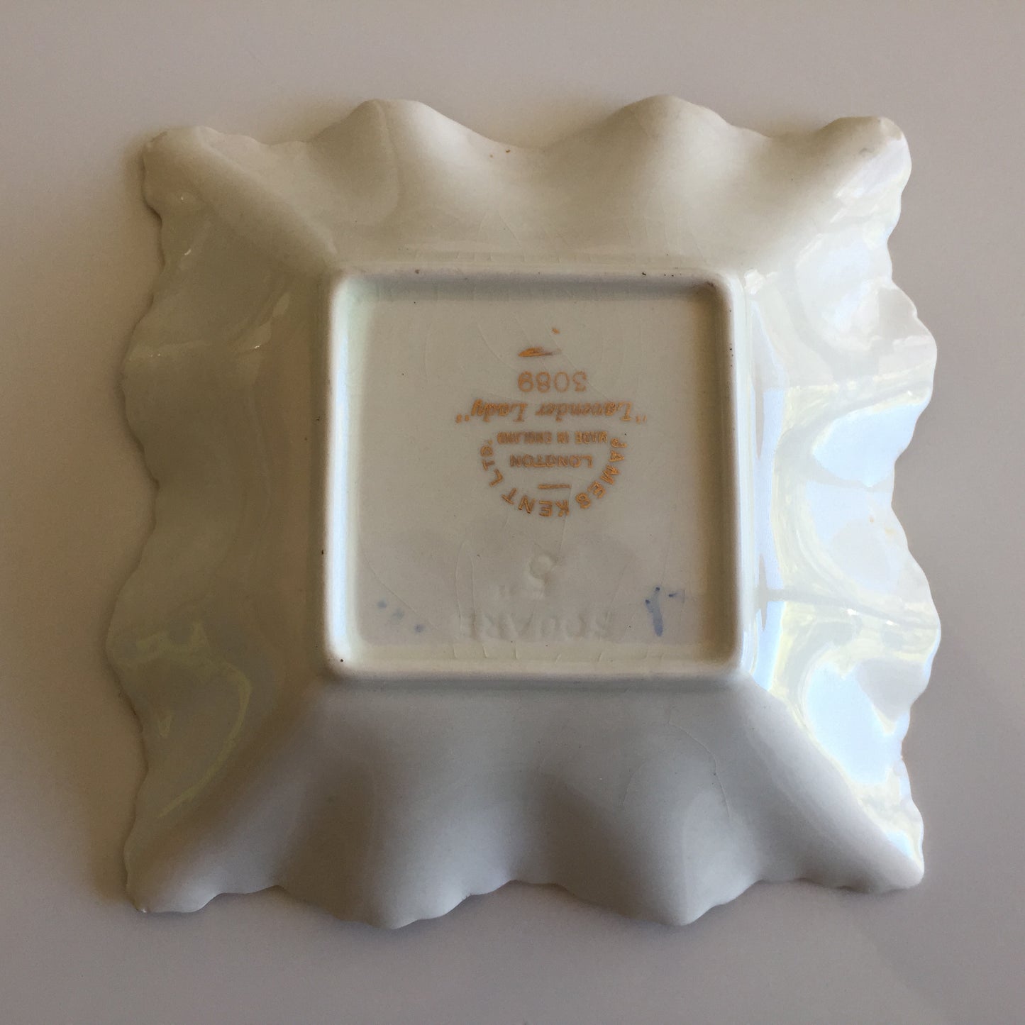 Set of 5 Vintage James Kent Lavender Lady Dessert or Side Plates