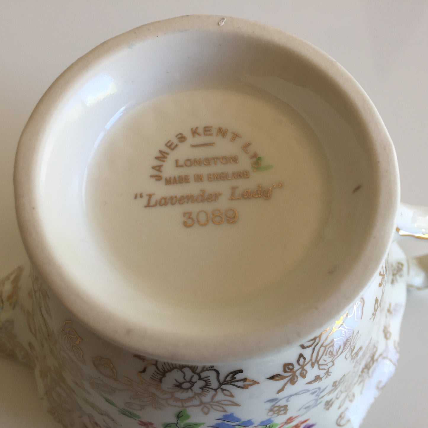 Set of 5 Vintage James Kent Lavender Lady Dessert or Side Plates