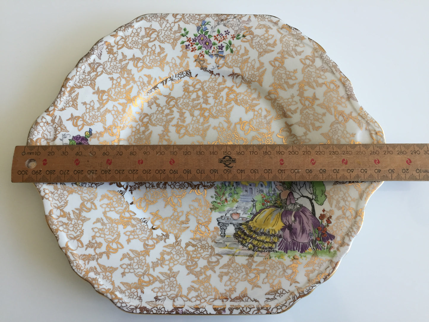 Set of 5 Vintage James Kent Lavender Lady Dessert or Side Plates