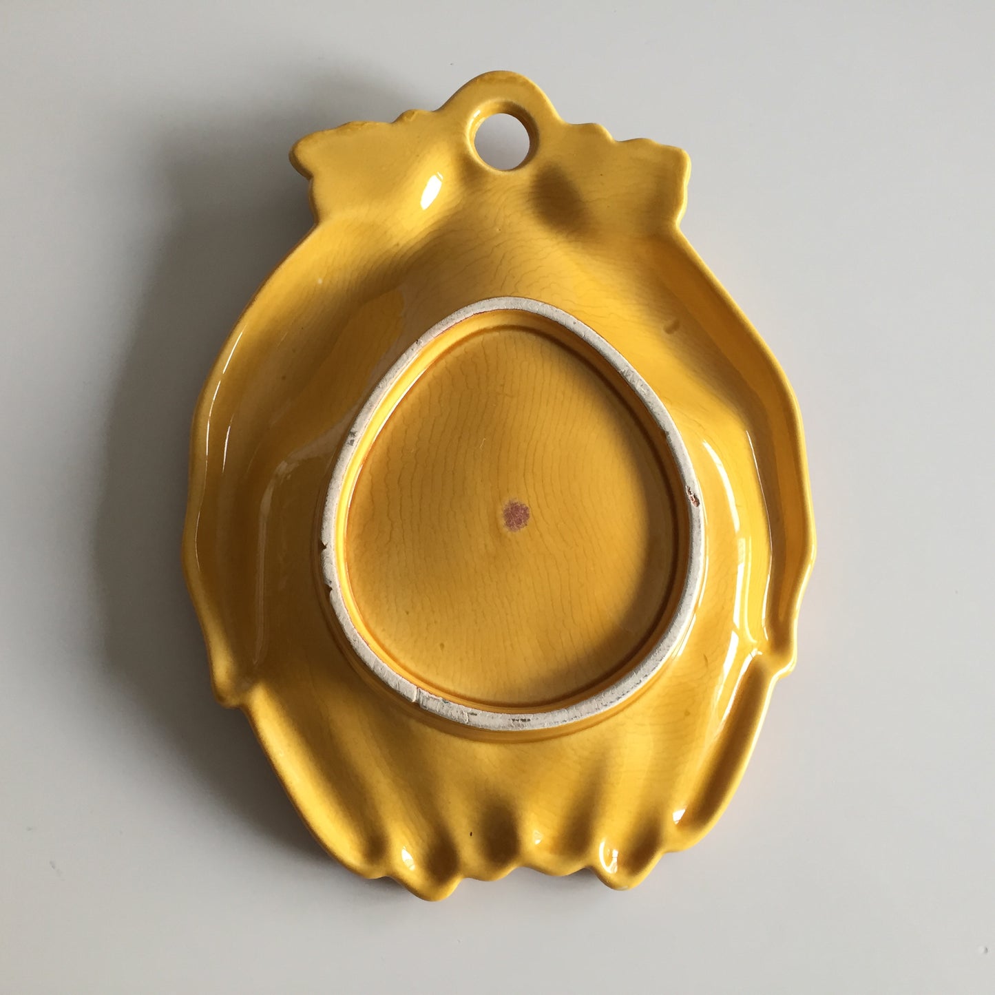 London Sampson Souvenir Cupped Hands Wall Plate Autumn Colours