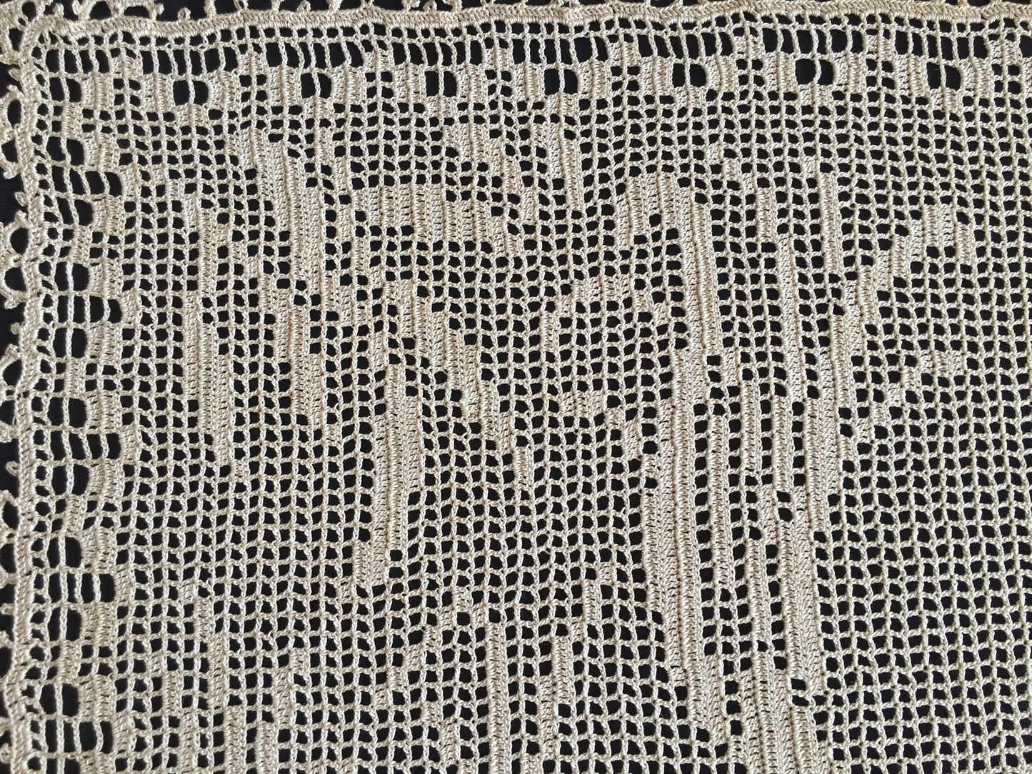 Mary Card Designed "Lyrebirds" Duchesse Set (Chart No 86 - Late 1930s) Extremely Rare Collectible Lace Mats