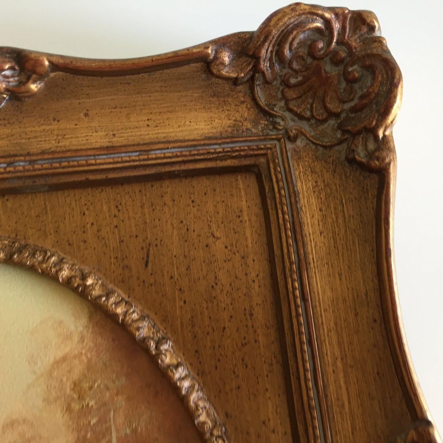 1980s Oil Painting | Peter Gasson: OF ONE MIND Original in Ornate Picture Frame